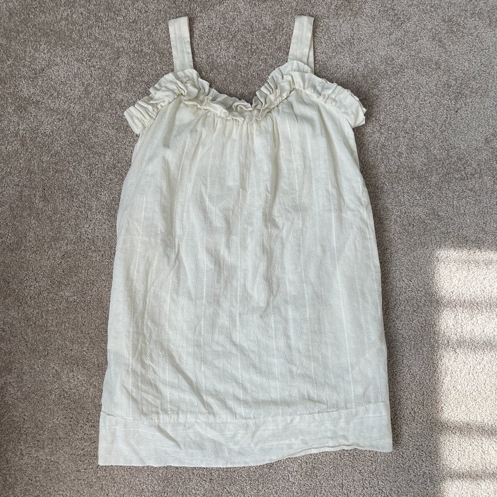 Sleeveless Ruffle Mini Dress